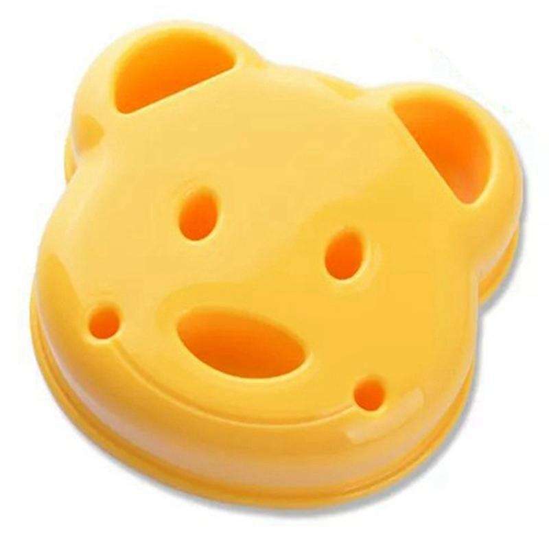 5pcs Bear Shape Sandwich Mold Cutter, Bread Sandwich Shapers for Kids