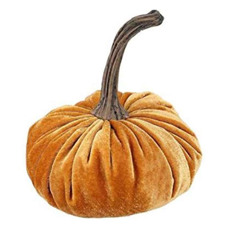 Large Velvet Pumpkins for Decorating,halloween Home Decor(gold)