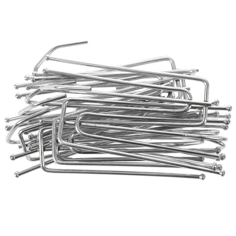 Window Treatment 7cm Long 4 Pinch Pleat Drapes Curtain Hooks 10pcs
