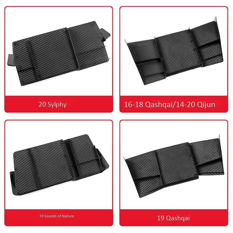 Car Center Console Armrest Box Organizer for Nissan X-trail T32 14-19