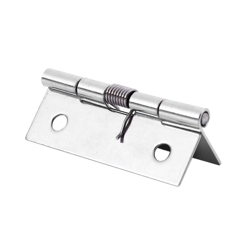 50x38x5mm,feder-scharniere Edelstahl, Silberfarben, 2 Stueck