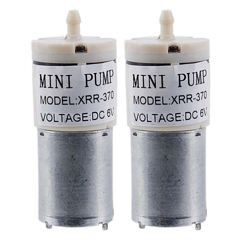 2x Dc 6v Mini Air Pump Motor for Oxygenating Bubble Aquarium Tank