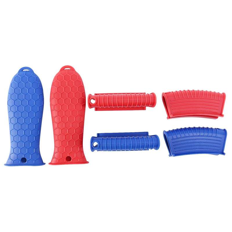 Handle Holders, 6 Pack Cast Iron Handle Cover for Cast Iron Skillets