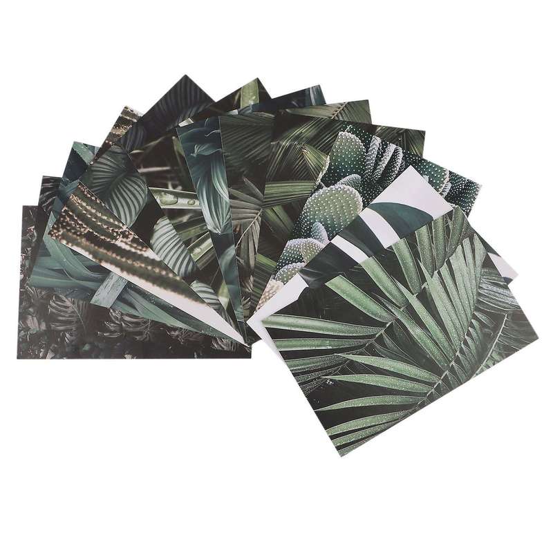 50pcs Scrapbooking Material, Retro Diary Paper, Diy Craft Background