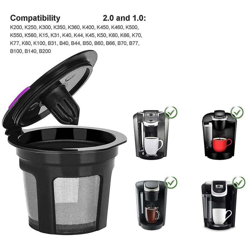 6pcs K Cups for Keurig,coffee Filter Single K Cup for Keurig 2.0 1.0