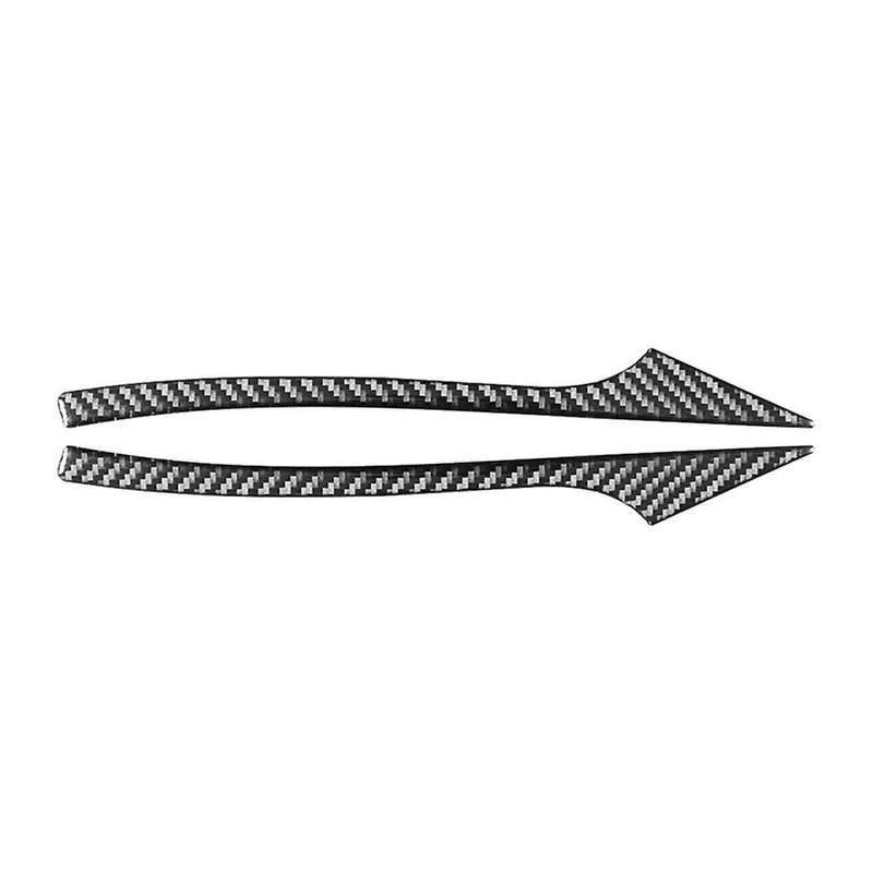 Rearview Mirror Strip Cover Trim Carbon Fiber for Bmw- F10 5 Series