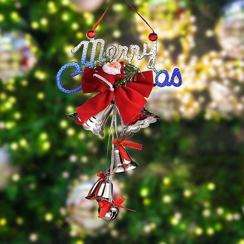 Tree Decoration Pendant Hanging Santa Claus Bells Xmas Decoration