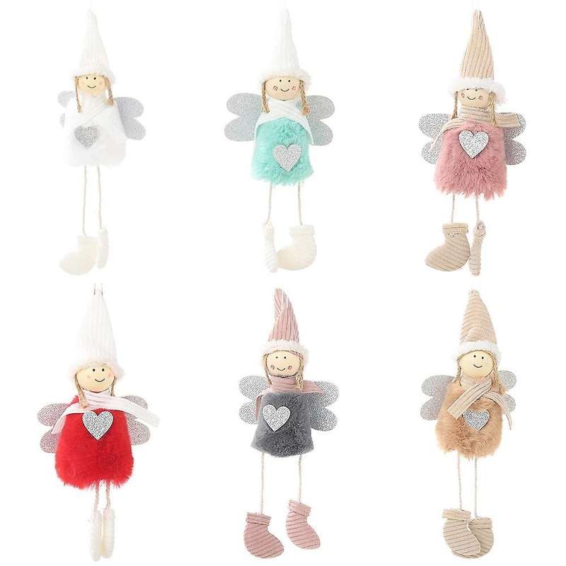 Christmas Angel Doll Pendant Merry Christmas Decor for Home