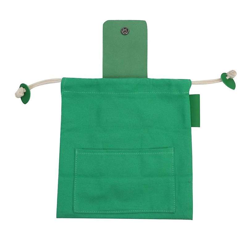 Pu Waxed Canvas Pouch Collapsible Fruit Picking Bushcraft Bag