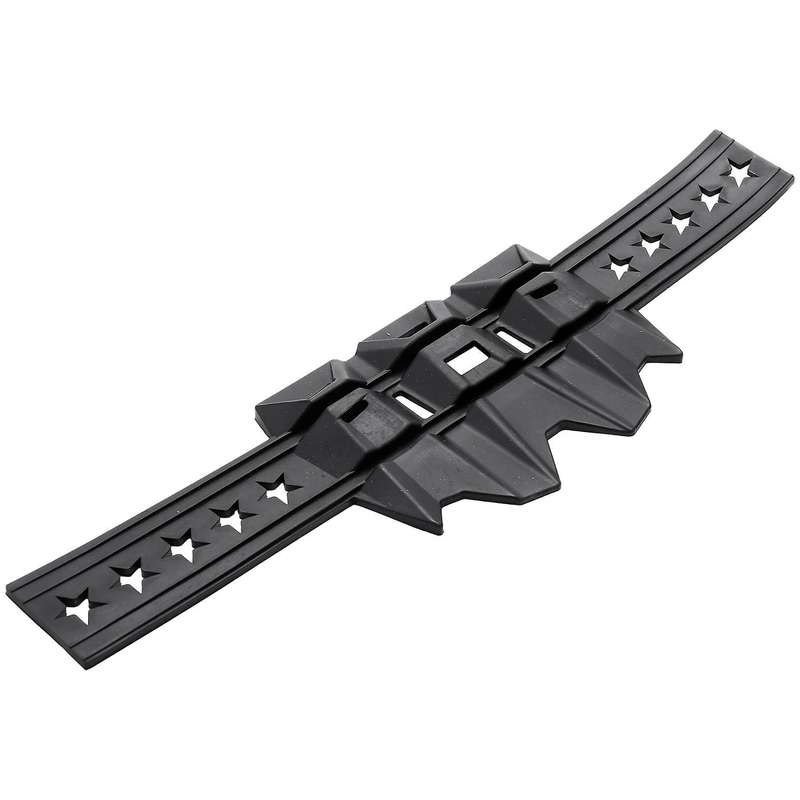 Universal Motorcycle Exhaust Muffler Drop Protection Guard Black