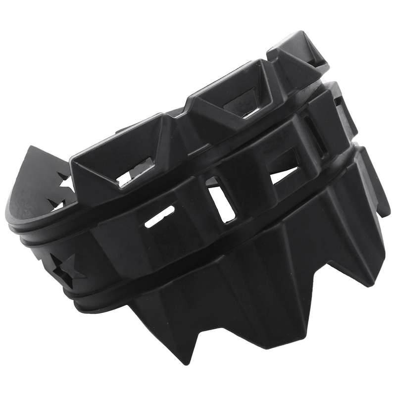 Universal Motorcycle Exhaust Muffler Drop Protection Guard Black