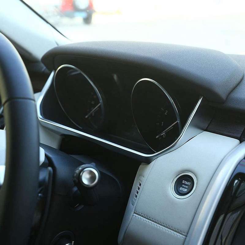 U Shape Frame Cover Trim Sticker for Discovery 5 2017-2019 ,chrome