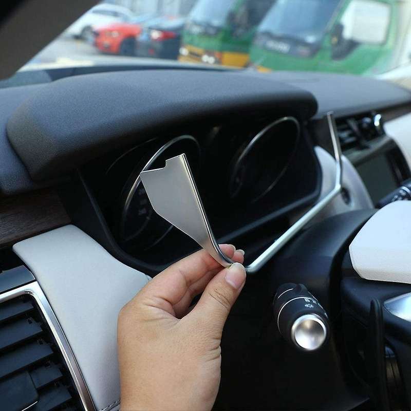 U Shape Frame Cover Trim Sticker for Discovery 5 2017-2019 ,chrome