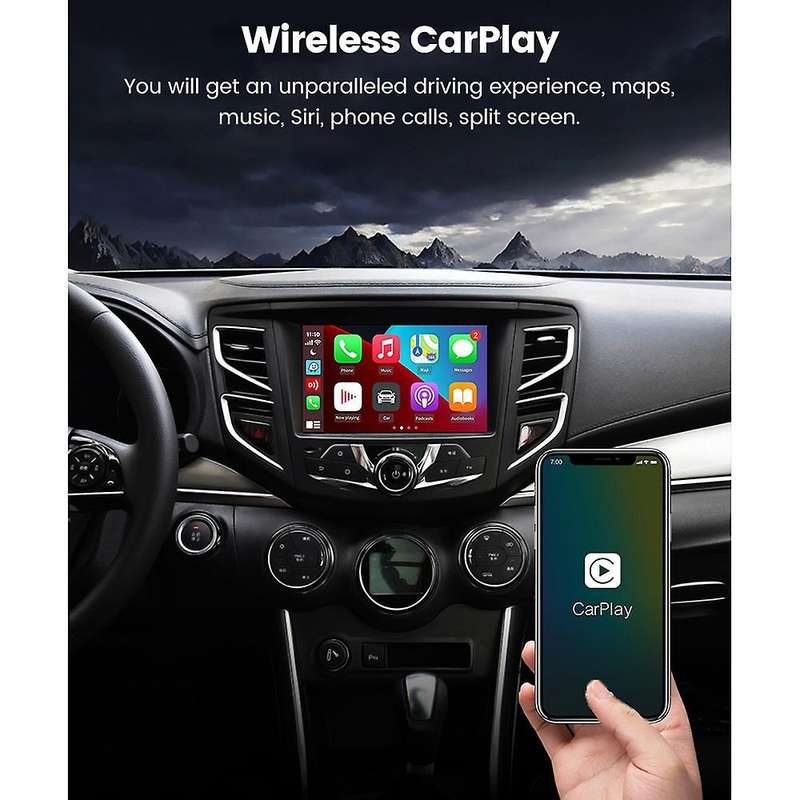 Carlinkit Wireless Carplay Adapter for Modify Android Screen Ios15