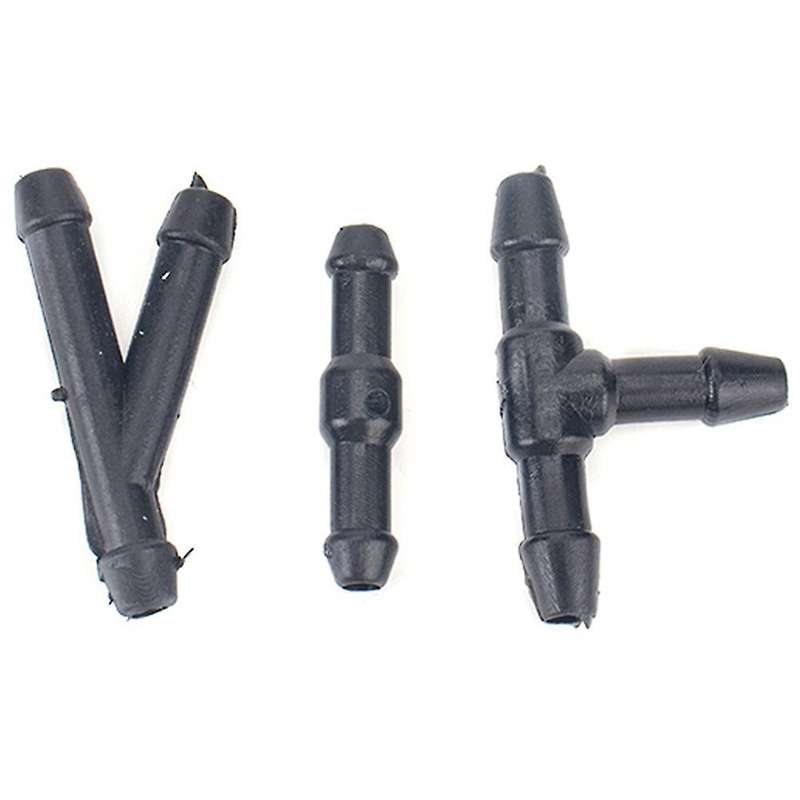Adjustable Windshield Washer Nozzle Set 2 Meters Fluid Hose for Honda