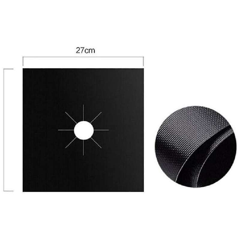 4 Reusable Stove Cover, Non-stick Burner Lining Pad for Gas Stove