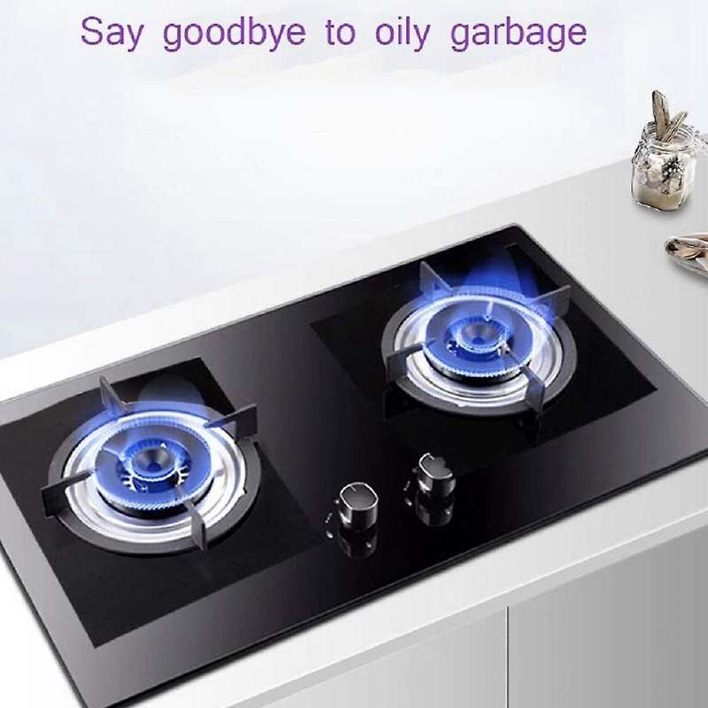 4 Reusable Stove Cover, Non-stick Burner Lining Pad for Gas Stove