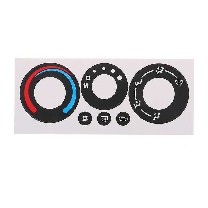 For Chevrolet Equinox Pontiac Torrent Car A/c Button Repair Sticker