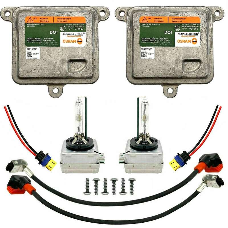 For 17-21 Dodge Charger Xenon Ballast D3s Bulb Wire Kit Control Unit