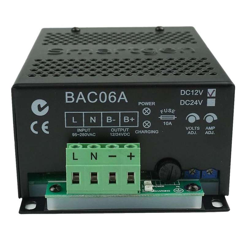 Bac06a 12v Generator Automatic Float Suitable Alternator Battery