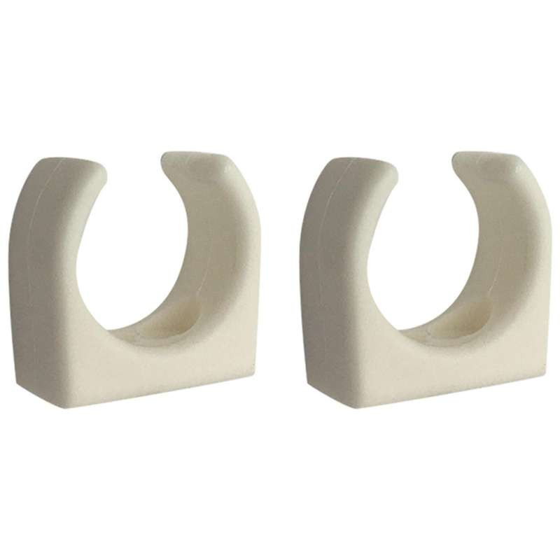 2 Pcs Nylon Ladder Clip Boat Hook Clip for Yacht Boat,black