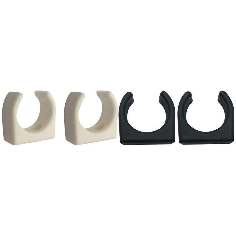 2 Pcs Nylon Ladder Clip Boat Hook Clip for Yacht Boat,black