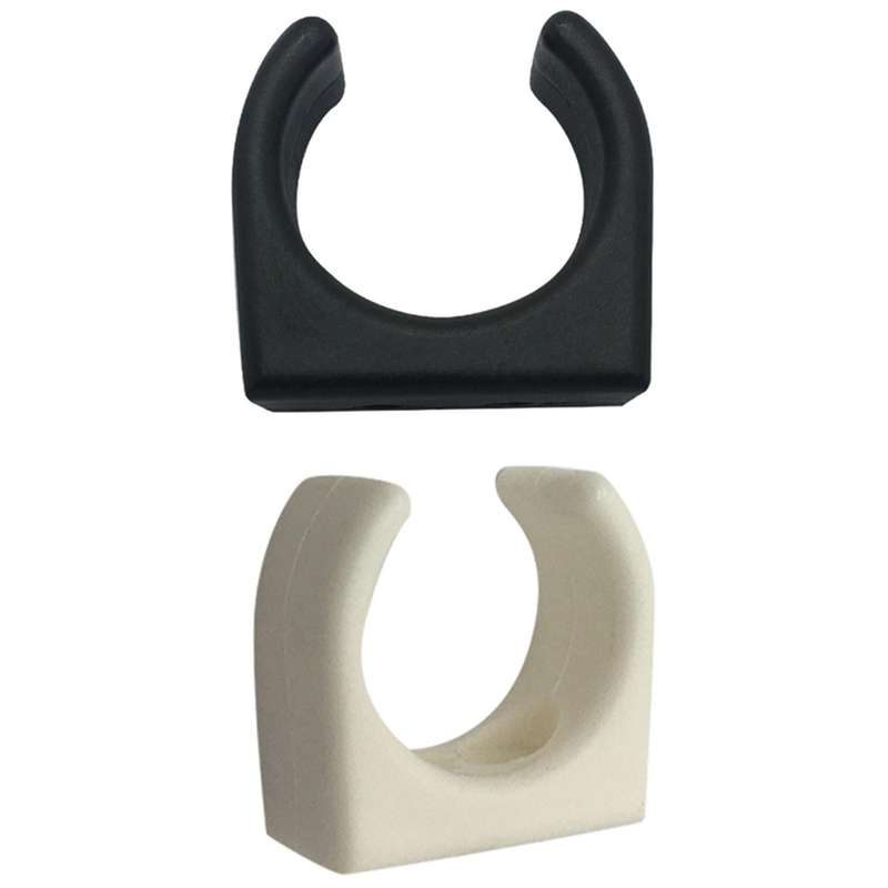 2 Pcs Nylon Ladder Clip Boat Hook Clip for Yacht Boat,black