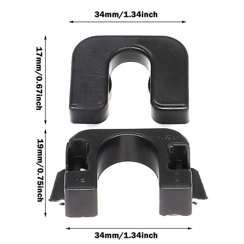 Rear Trunk Boot Load Cover Parcel Shelf Clips Pivot Bracket Mounting
