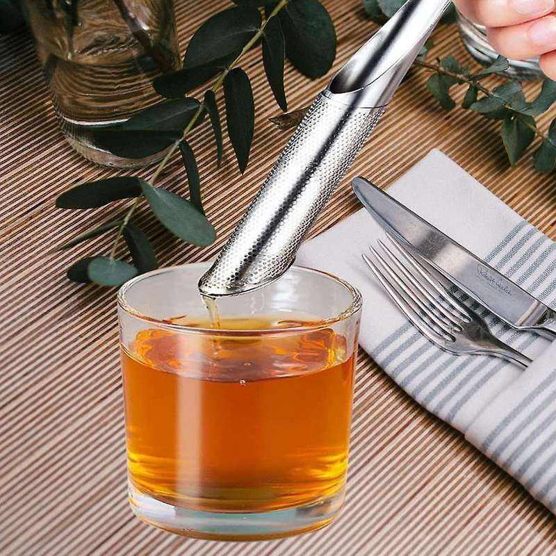 Long Handle Tea Strainer Loose Tea Travel Stainless Steel Tea Infuser