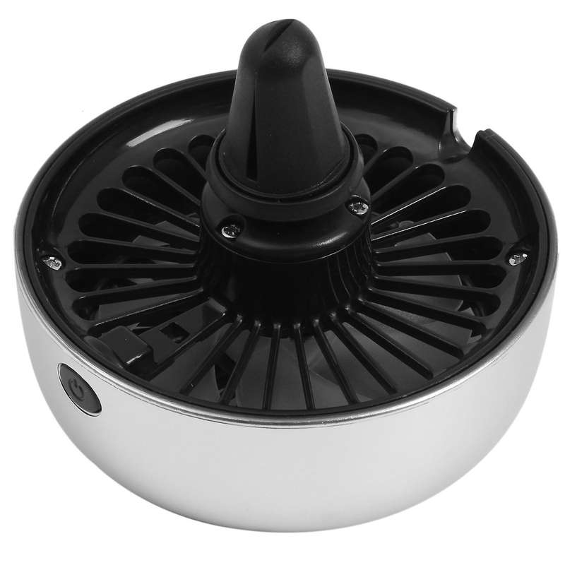 3 Speed Adjustment Usb Car Fan 5v Electric Car Fan Colorful Light