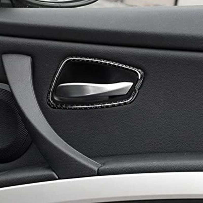 Car Door Handle Bowl Sticker Cover for Bmw- 3 Series E90 E92, 4pcs