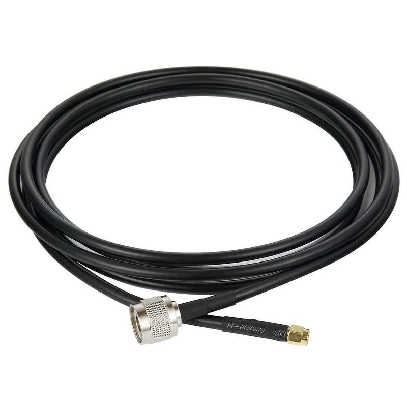 Low-loss Coaxial Cable Sma Male to N Male Connector for 3g/4g (3.0m)