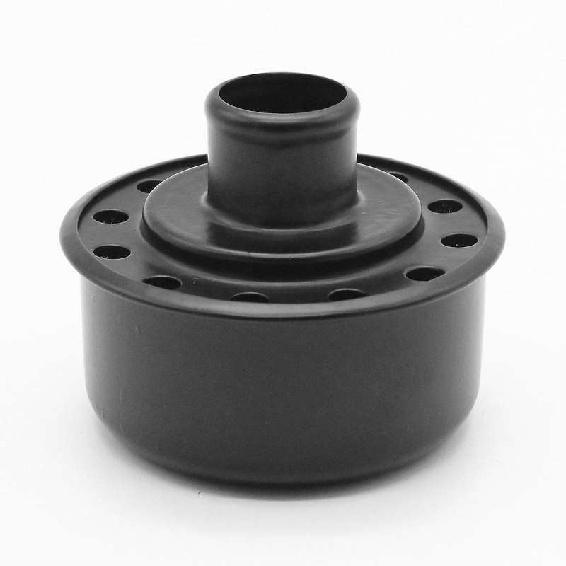 Black Round Valve Cover Breather Push In Style Sbc Bbc Sbf 327