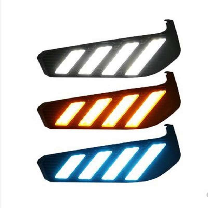2pcs Driving Running Lamp Front Fog Light Car Led Lamp