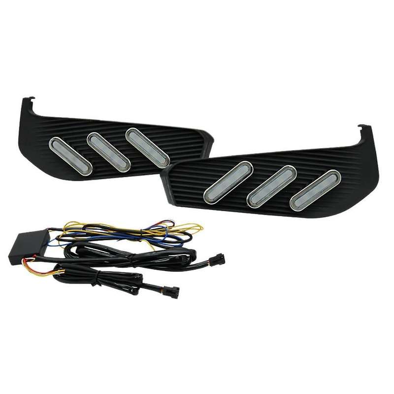 2pcs Driving Running Lamp Front Fog Light Car Led Lamp