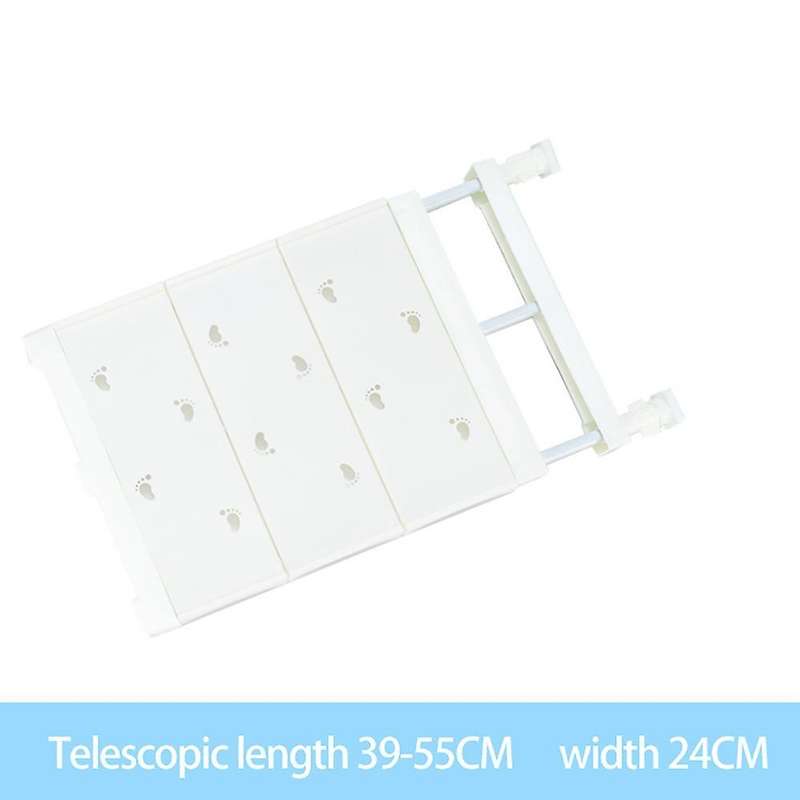 Retractable Airing Cupboard Storage Rack Shelf for Bookcase 24x39cm