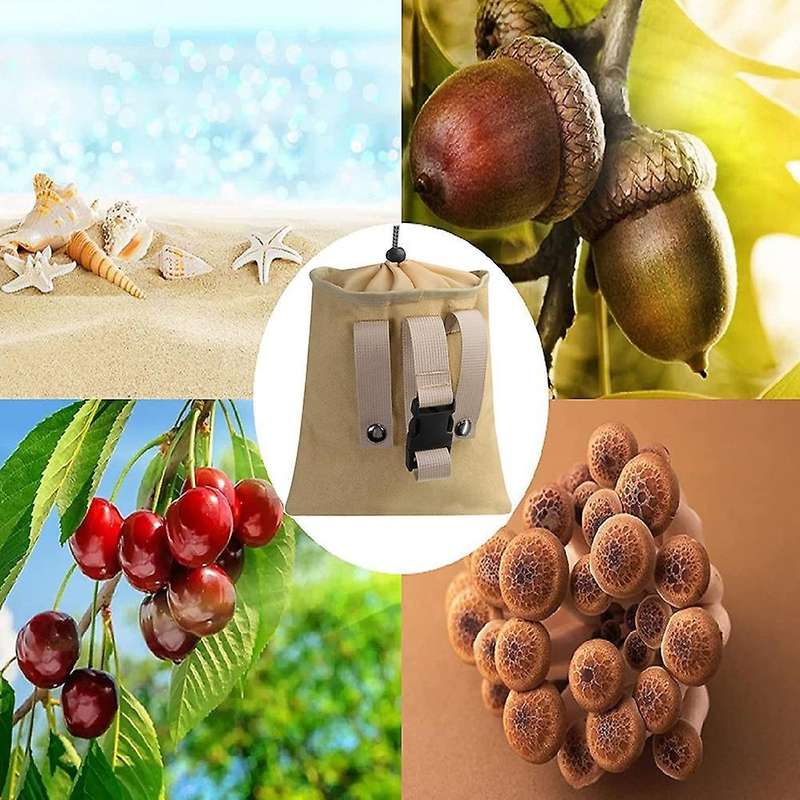 Upgraded Outdoor Foraging Bag Fruit Picking Bag Waist A