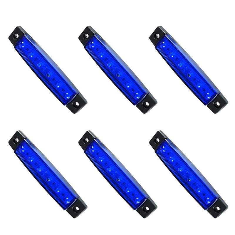 6pcs Led Boat Interior Lights Marine Boat Lights Navigation Lighting