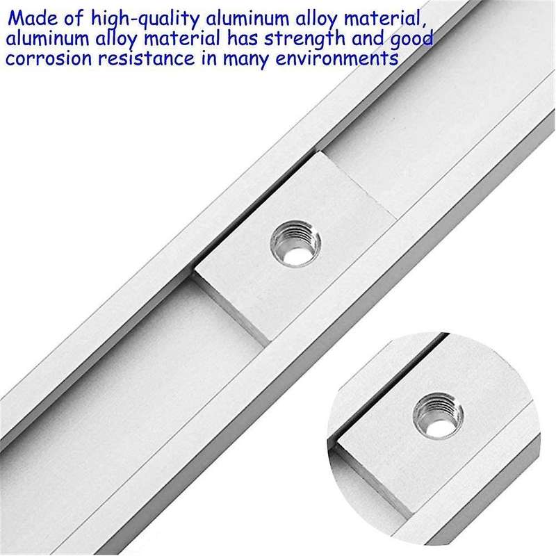 6pcs M8 T-track Slider Aluminum Alloy for Profile Woodworking Tool