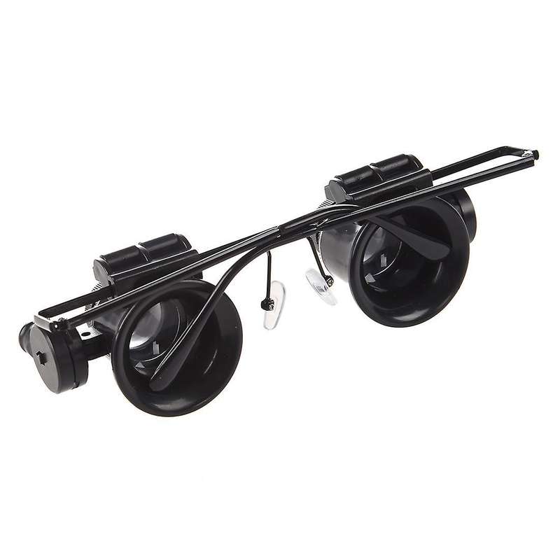 Watch Repair Magnifier Loupe 20x Glasses with Led Light