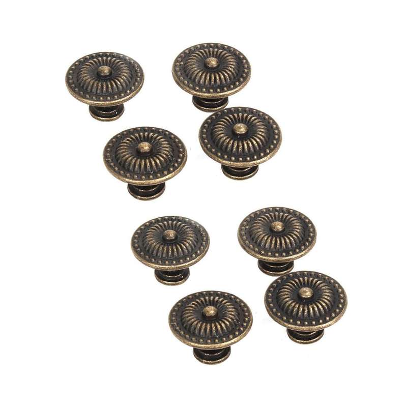 Rund Moebelknoepfe Bronze Schranktuer Schublade Packung Von 4