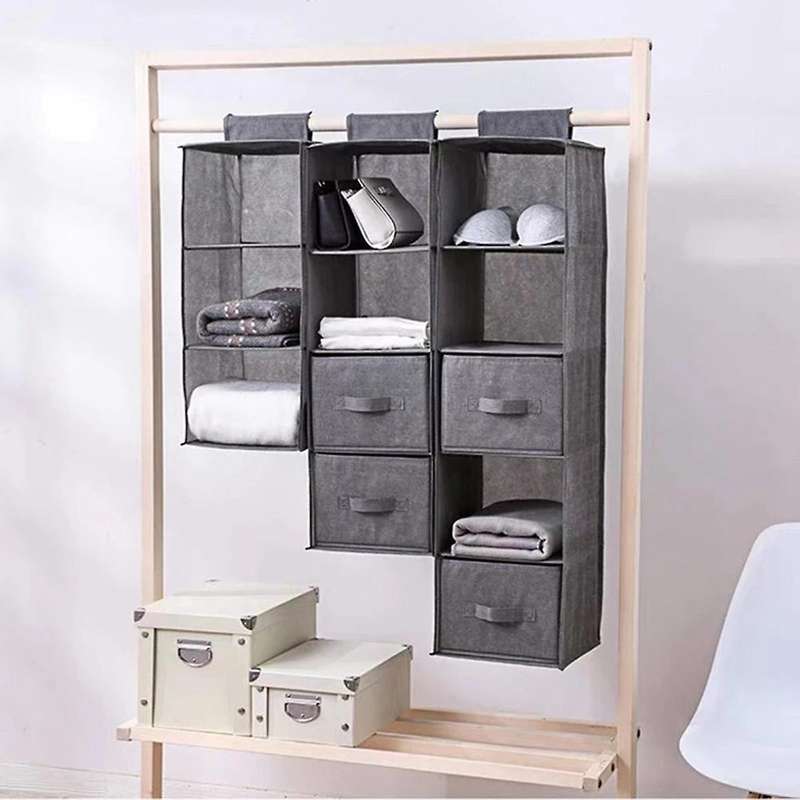 Clothes Hangers Holder Portable Organizer Hanging (drawer)