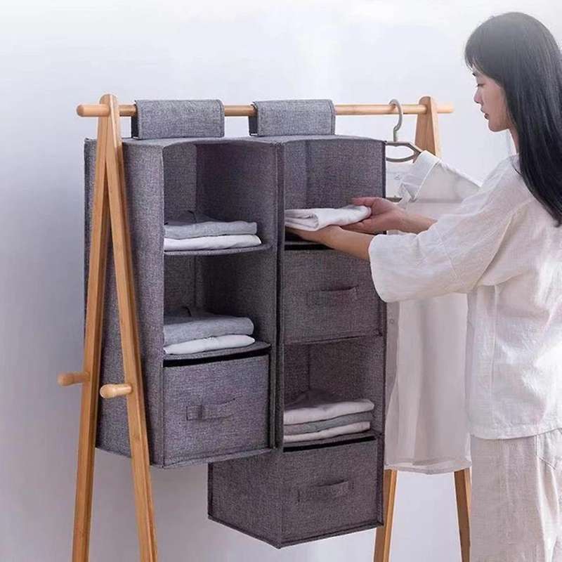 Clothes Hangers Holder Portable Organizer Hanging (drawer)