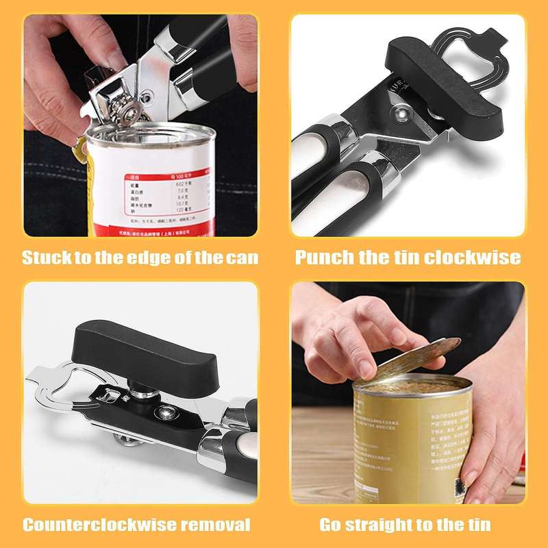 Can Opener, Multi-function Manual Can Opener / Bottle Opener