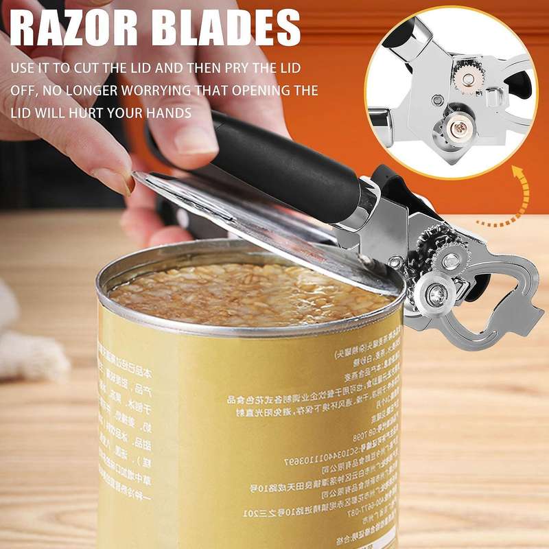 Can Opener, Multi-function Manual Can Opener / Bottle Opener