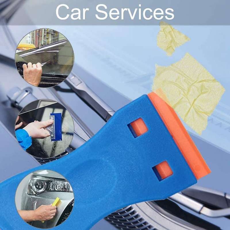 Plastic Scraper Scraper 3pcs & Scraper Blade 27 Pcs Razor Blade Tool