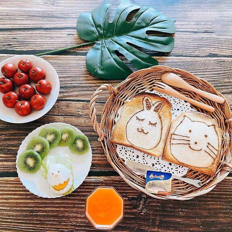 Rattan Round Storage Tray Woven Picnic Basket Snack Tray with Handle
