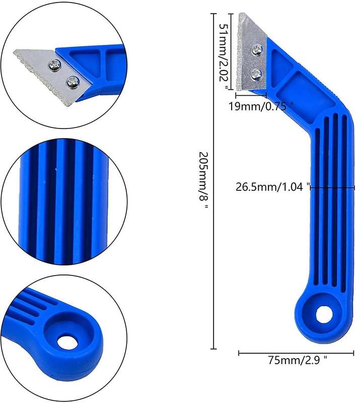 2pcs Grout Remover Tile Grout Saw Removal Hand Tool