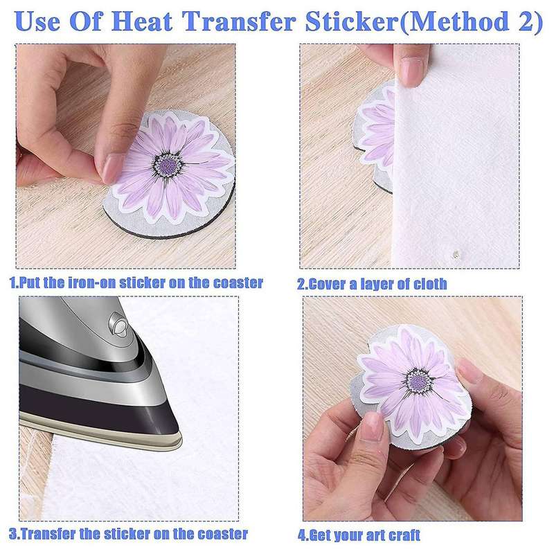 30pcs Sublimation Blank Car Coasters with Finger Notch for Diy Making