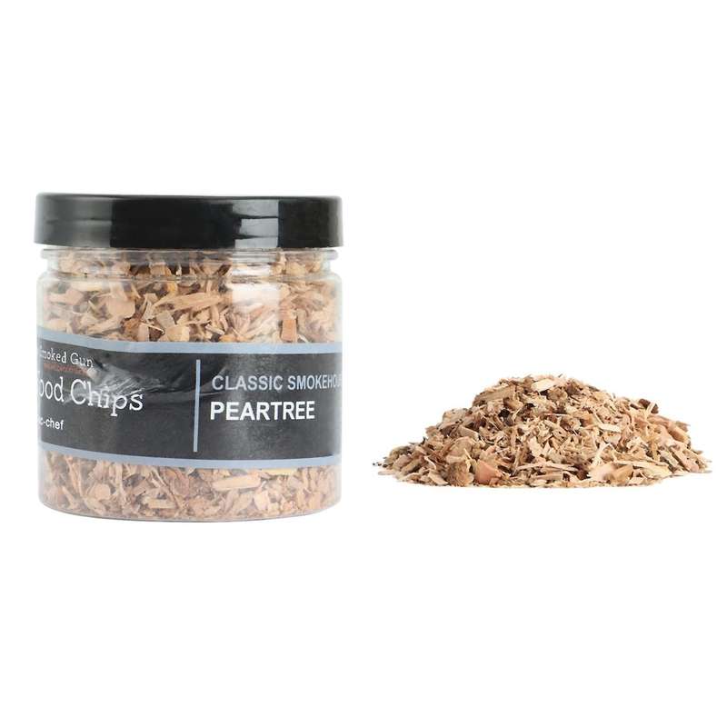 Wood Chips Set for Smoking Infuser for Food Cocktail (pear Wood)